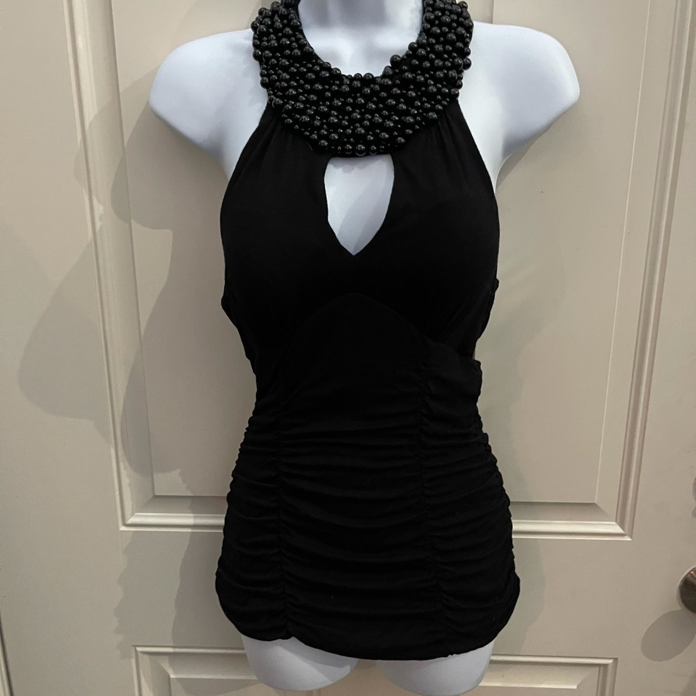 Sexy beaded top
